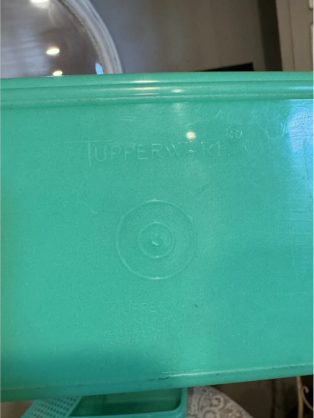 Vintage Tupperware Green Lot 4